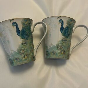 222 Fifth peacock coffee cups